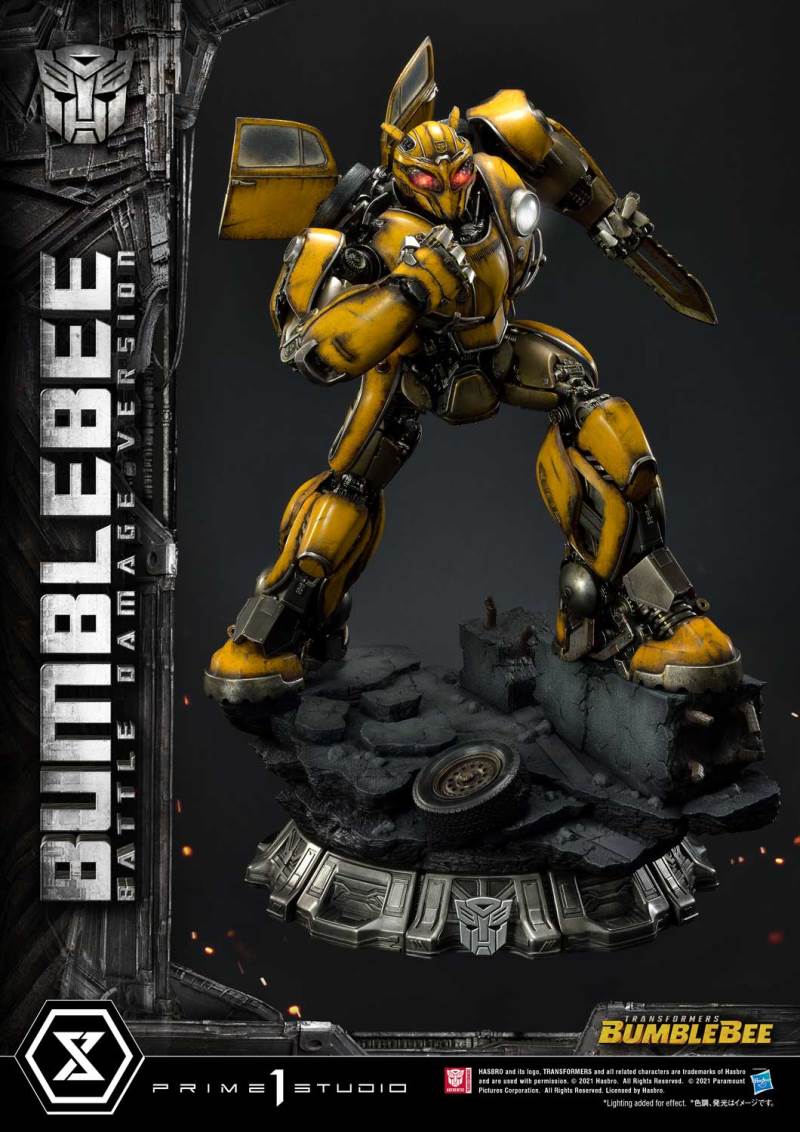 Transformers Bumblebee Battle Damaged Version