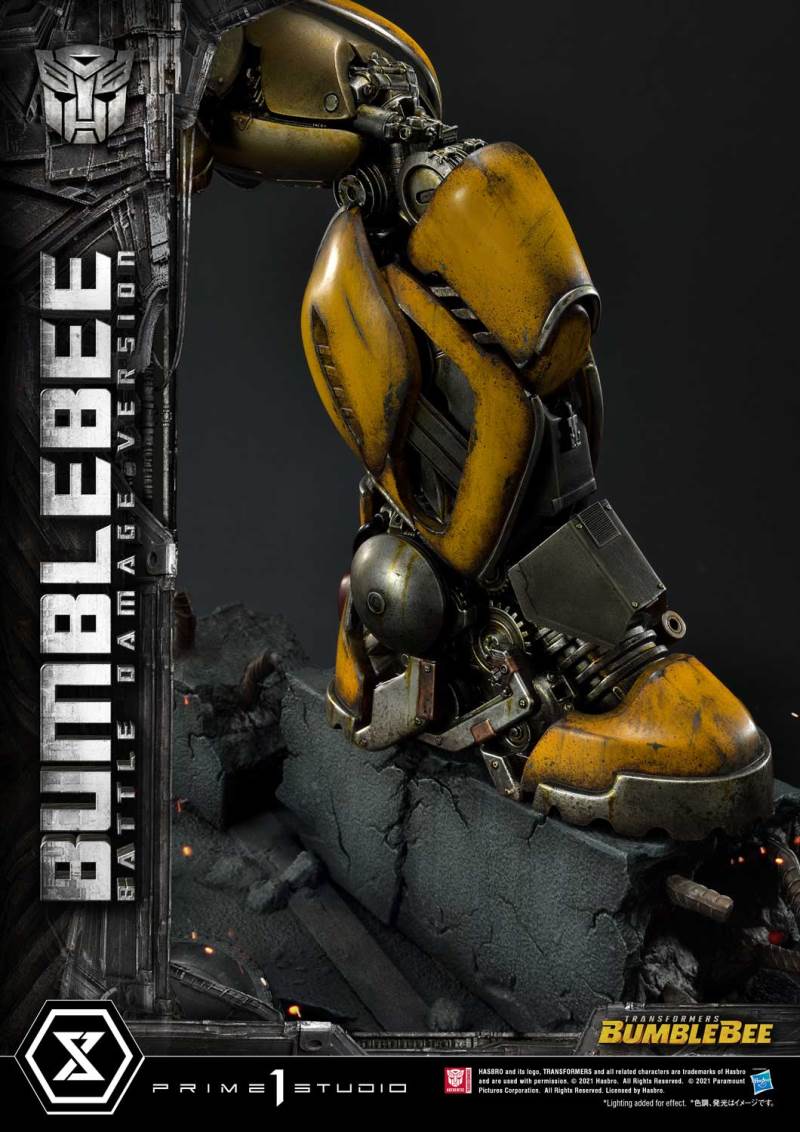 Transformers Bumblebee Battle Damaged Version