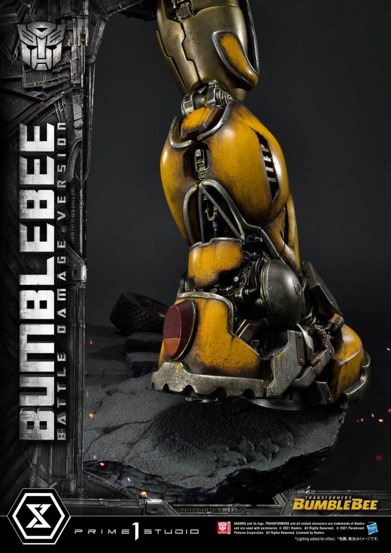 Transformers Bumblebee Battle Damaged Version
