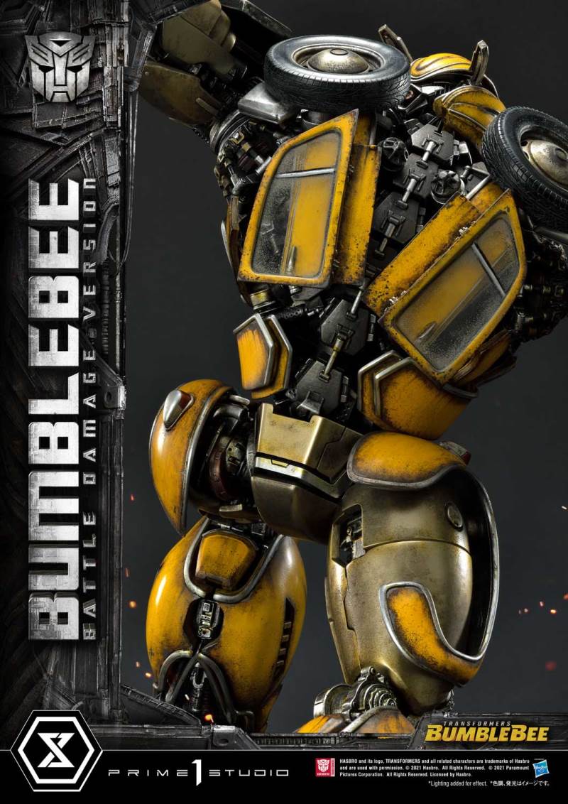 Transformers Bumblebee Battle Damaged Version