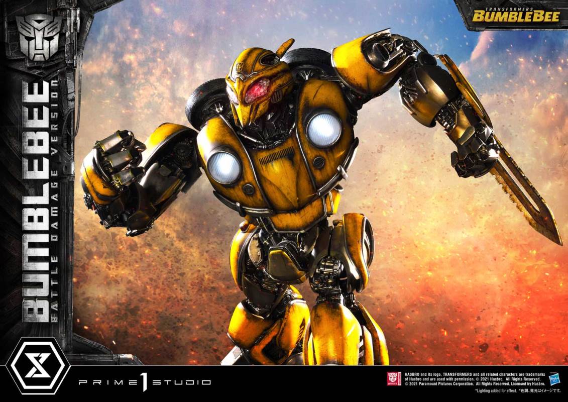 Transformers Bumblebee Battle Damaged Version