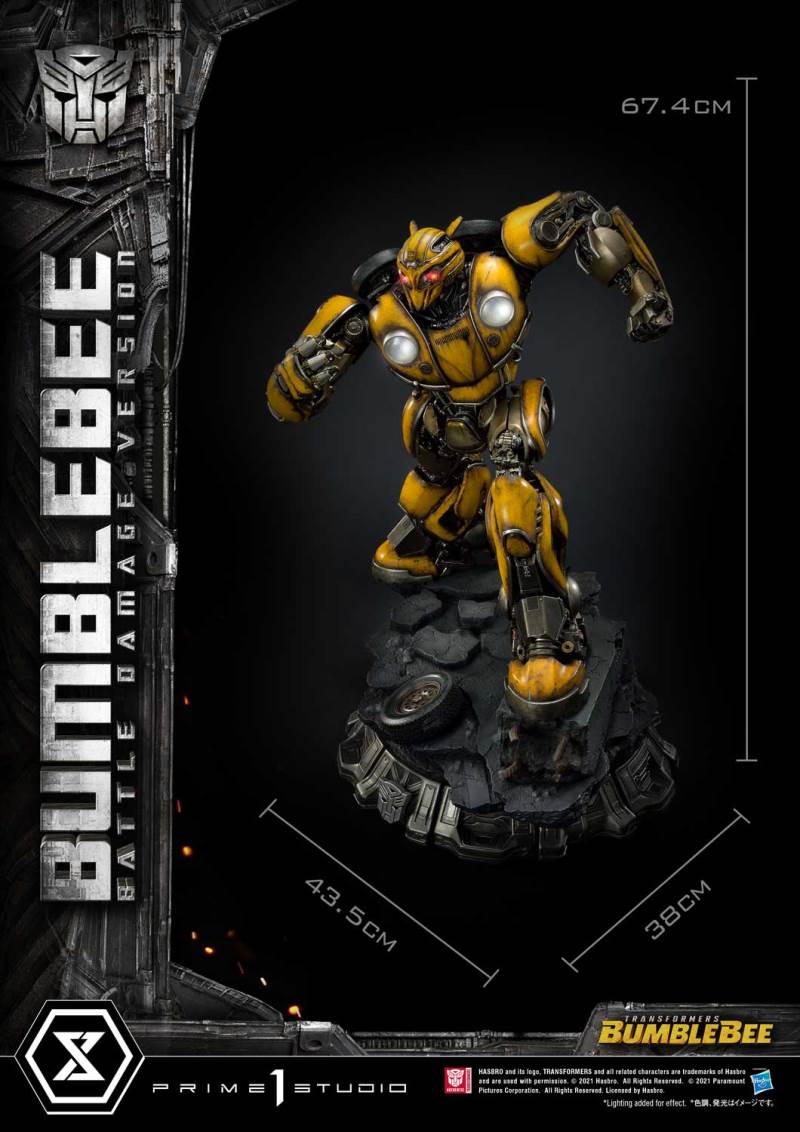 Transformers Bumblebee Battle Damaged Version