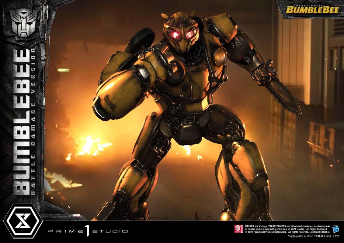 Transformers Bumblebee Battle Damaged Version