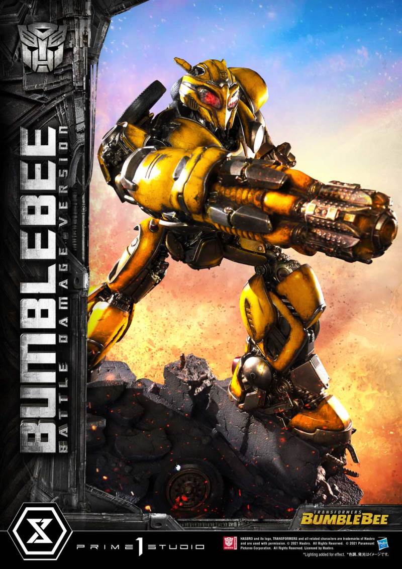 Transformers Bumblebee Battle Damaged Version