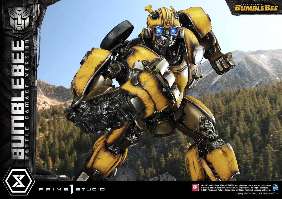 Transformers Bumblebee Battle Damaged Version