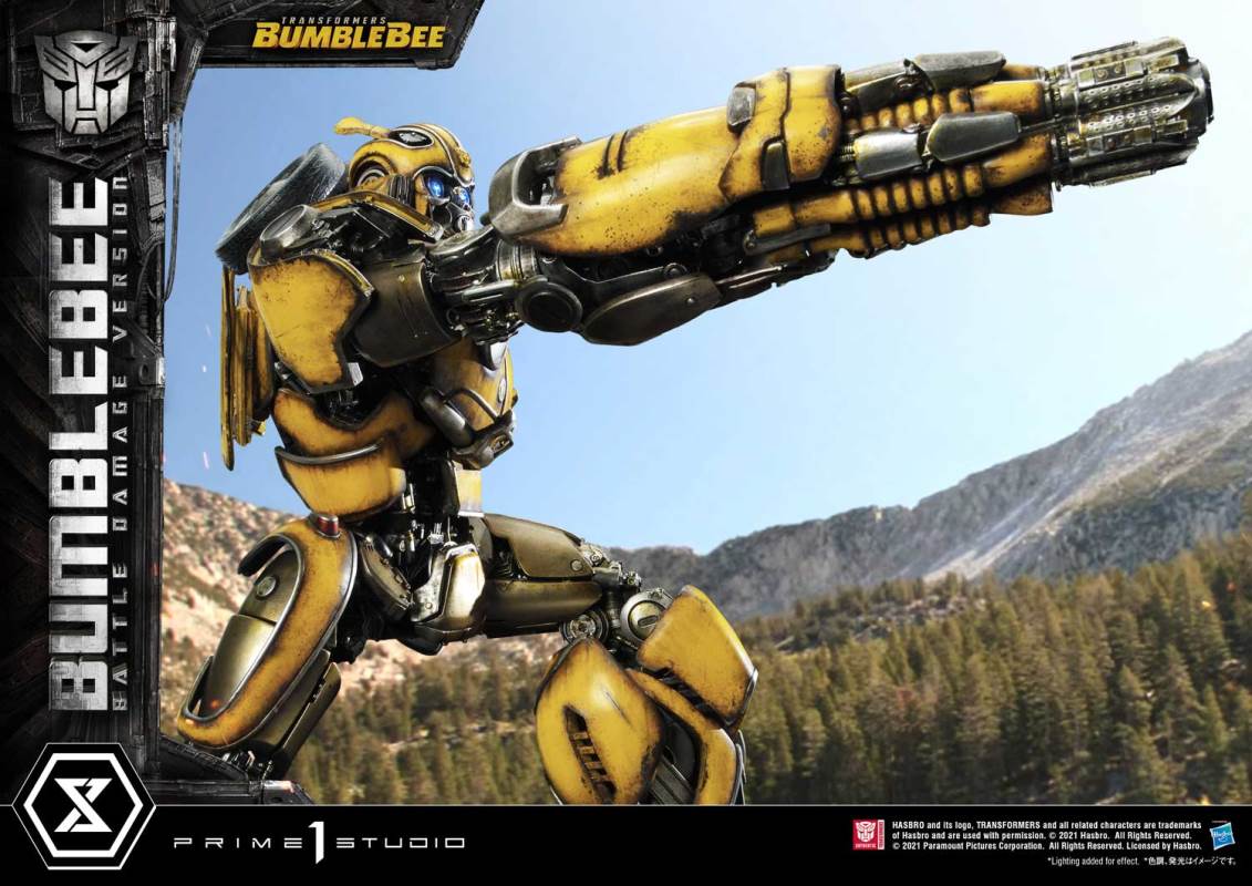 Transformers Bumblebee Battle Damaged Version
