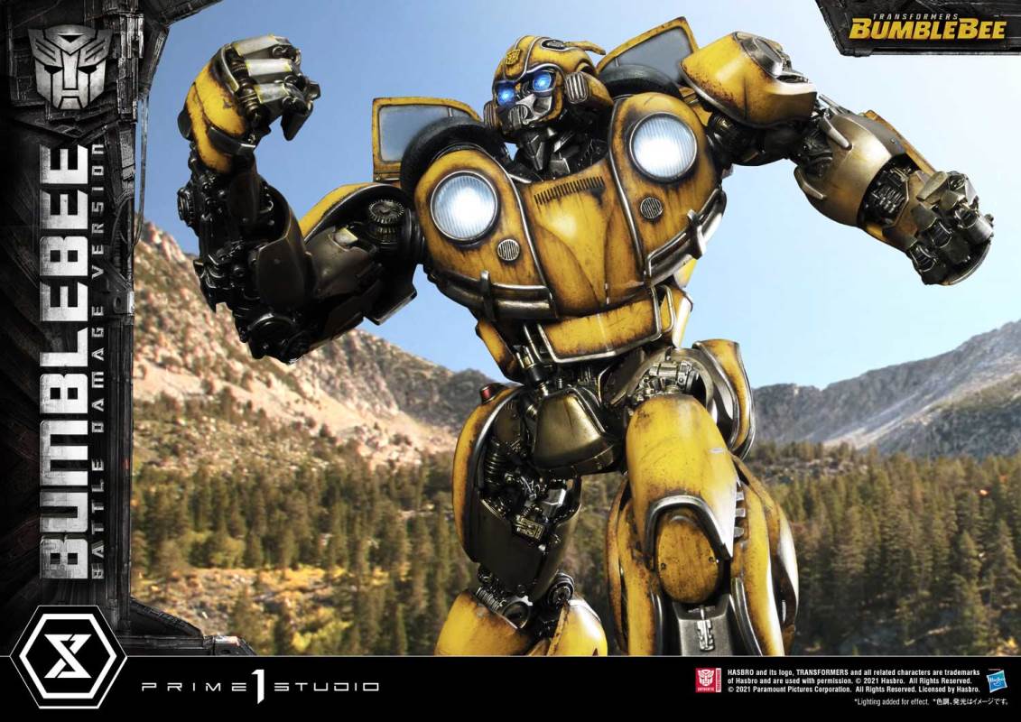 Transformers Bumblebee Battle Damaged Version