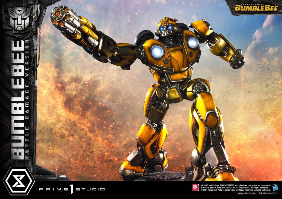Transformers Bumblebee Battle Damaged Version
