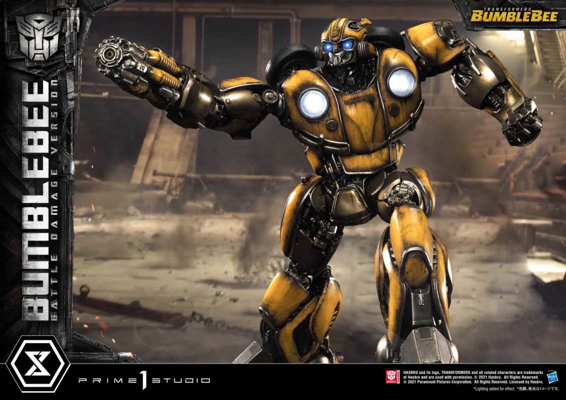 Transformers Bumblebee Battle Damaged Version