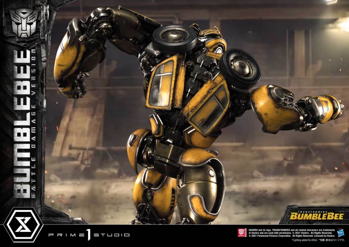 Transformers Bumblebee Battle Damaged Version