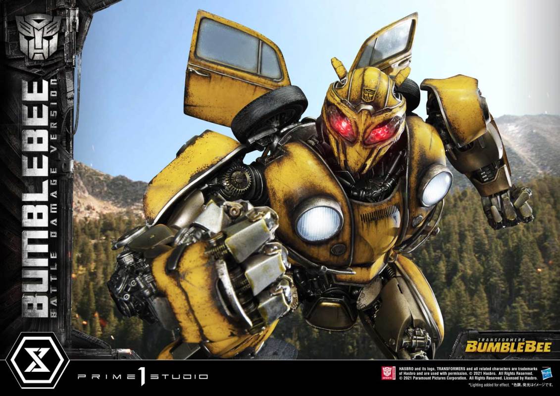 Transformers Bumblebee Battle Damaged Version
