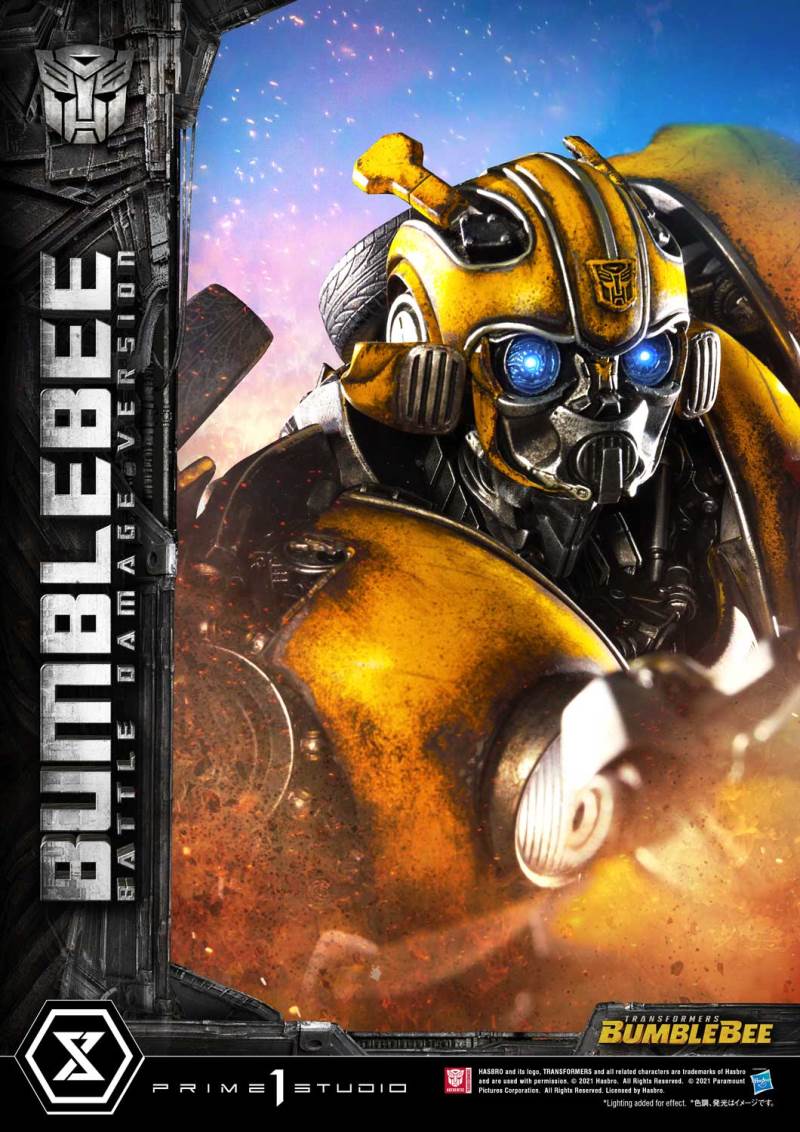 Transformers Bumblebee Battle Damaged Version