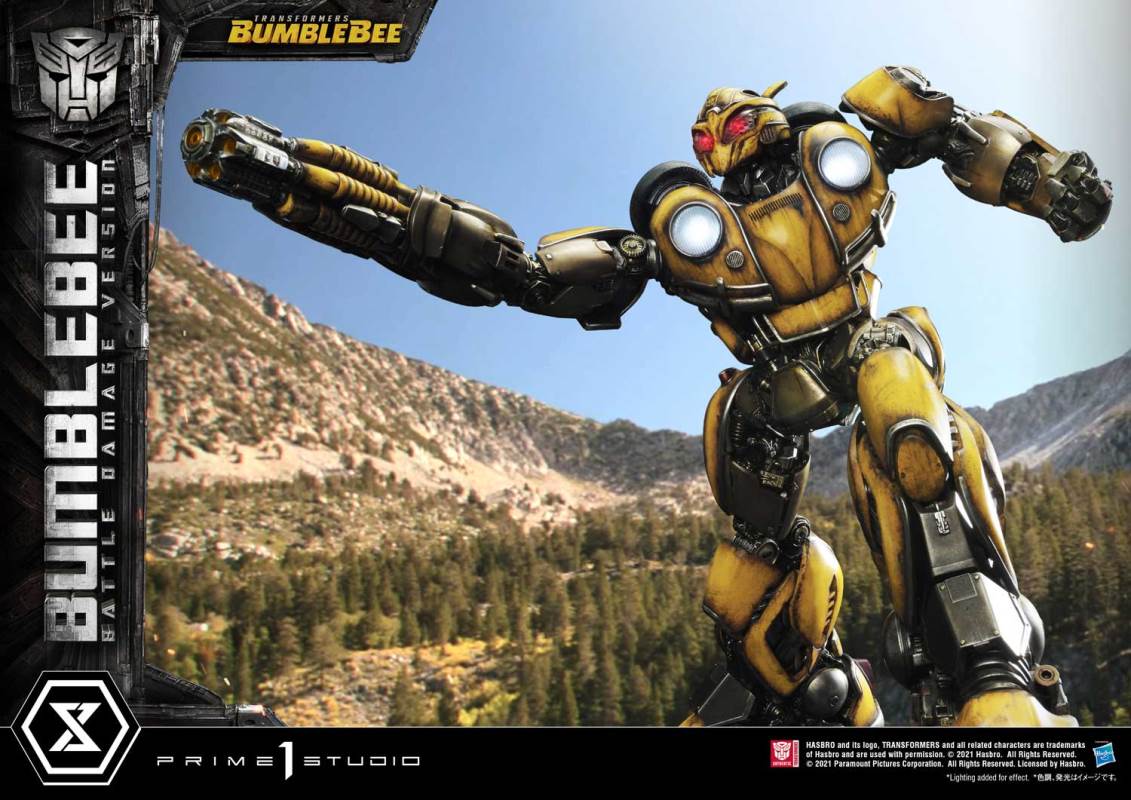 Transformers Bumblebee Battle Damaged Version