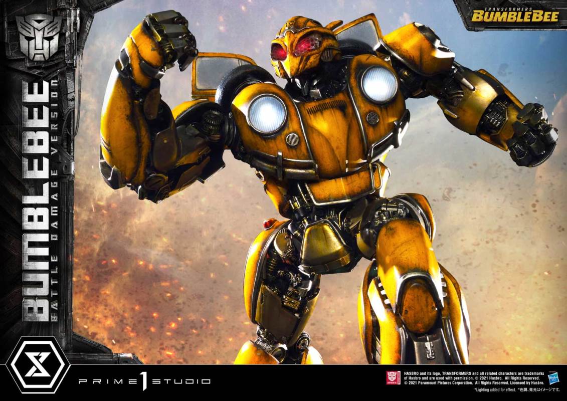 Transformers Bumblebee Battle Damaged Version