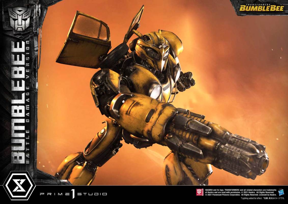 Transformers Bumblebee Battle Damaged Version