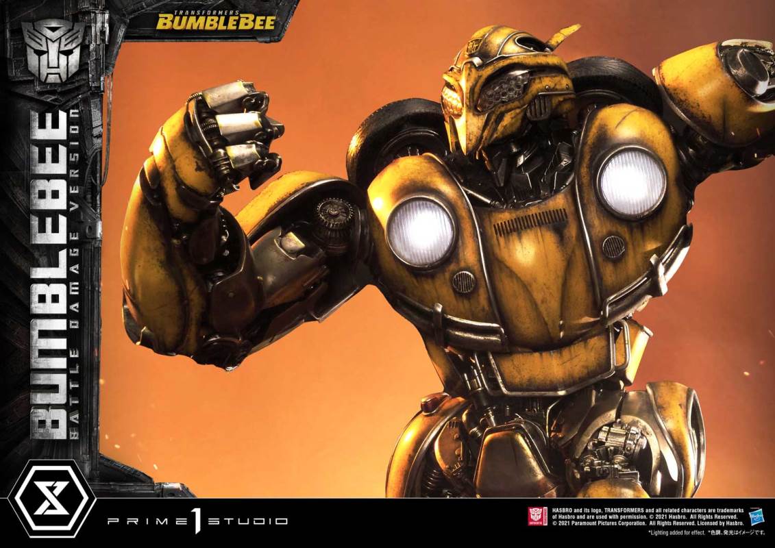 Transformers Bumblebee Battle Damaged Version