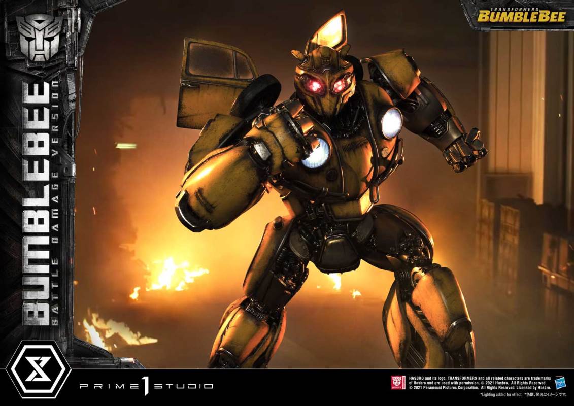 Transformers Bumblebee Battle Damaged Version
