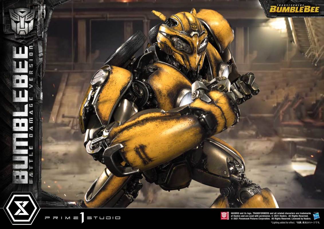 Transformers Bumblebee Battle Damaged Version