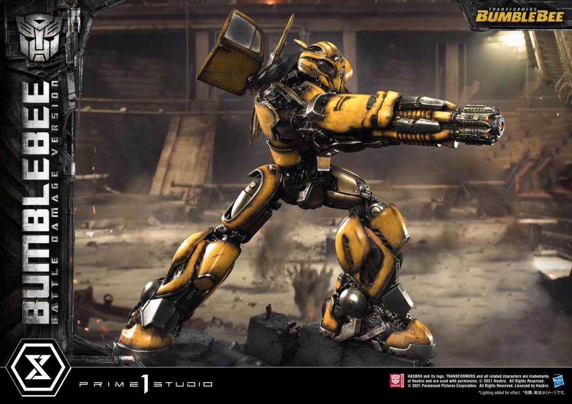 Transformers Bumblebee Battle Damaged Version