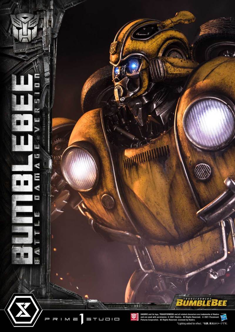 Transformers Bumblebee Battle Damaged Version