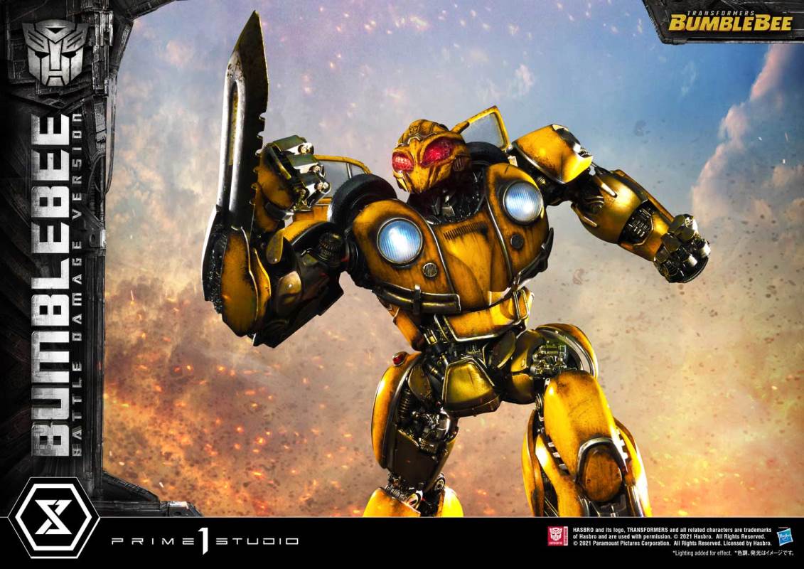 Transformers Bumblebee Battle Damaged Version