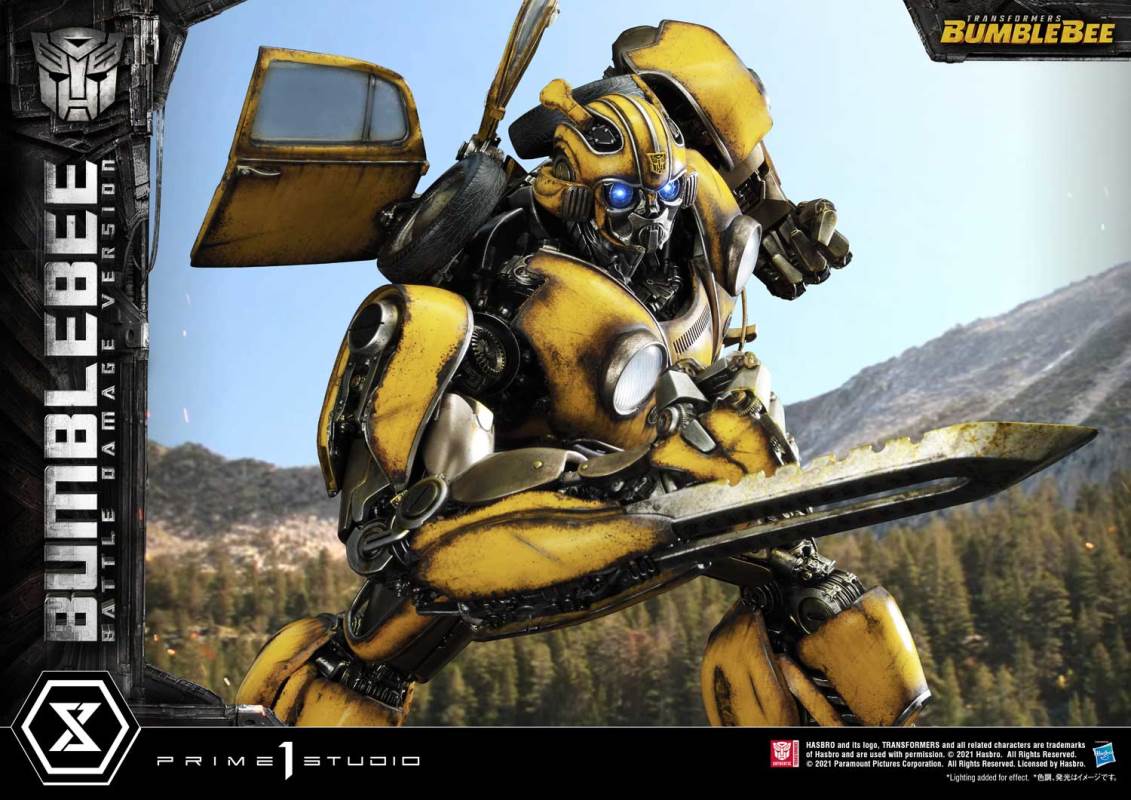 Transformers Bumblebee Battle Damaged Version