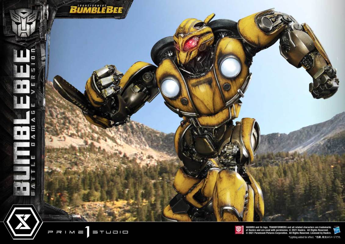 Transformers Bumblebee Battle Damaged Version