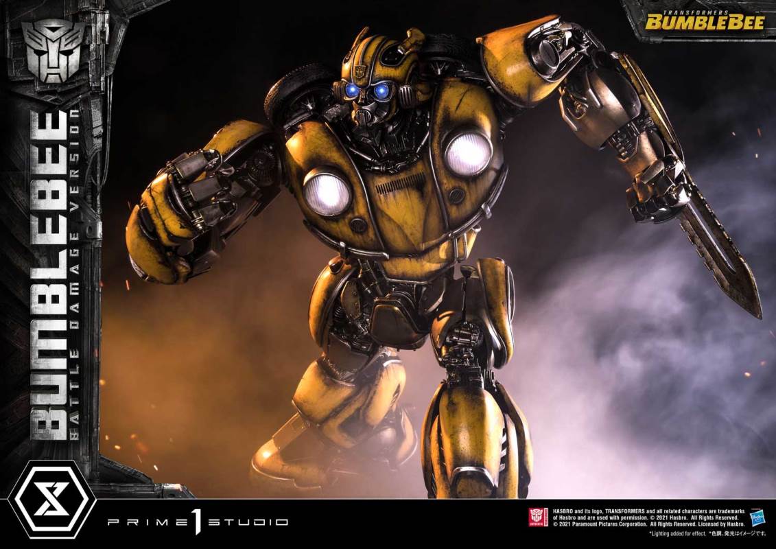 Transformers Bumblebee Battle Damaged Version