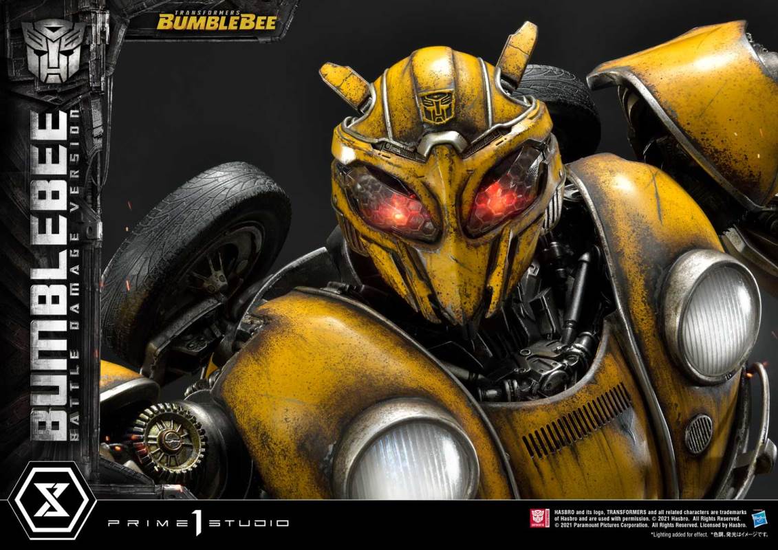 Transformers Bumblebee Battle Damaged Version