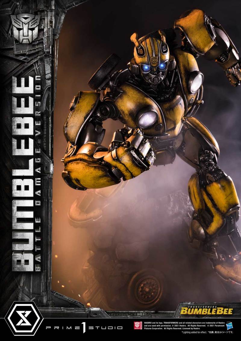 Transformers Bumblebee Battle Damaged Version