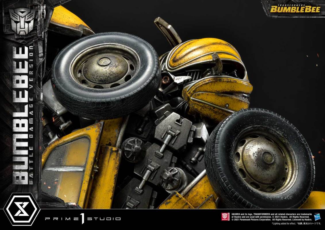 Transformers Bumblebee Battle Damaged Version