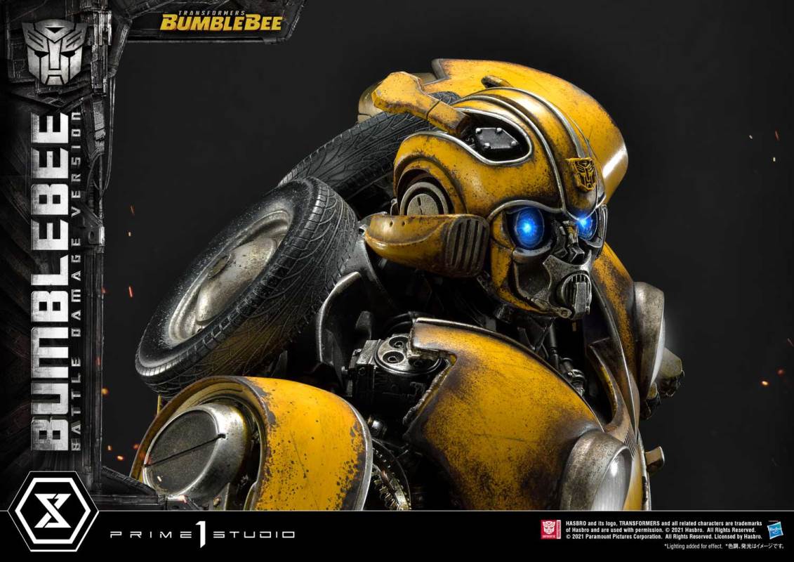 Transformers Bumblebee Battle Damaged Version