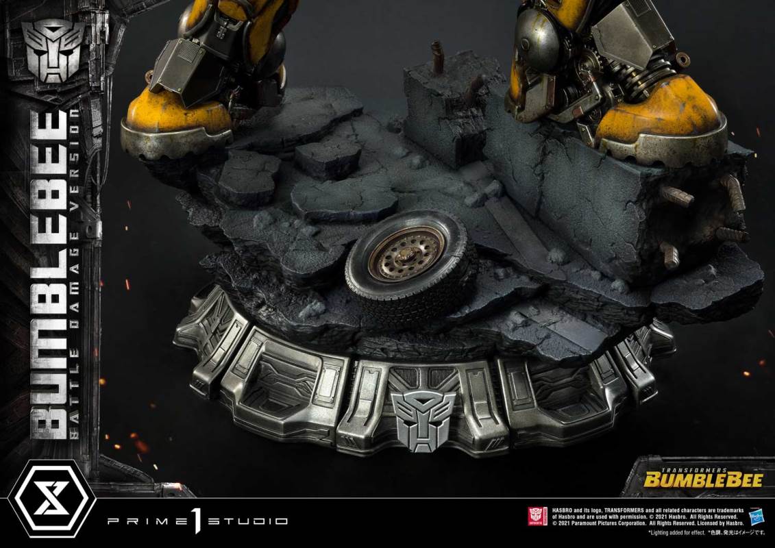 Transformers Bumblebee Battle Damaged Version