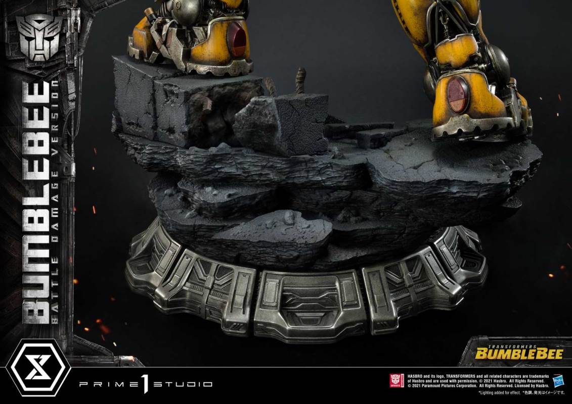 Transformers Bumblebee Battle Damaged Version