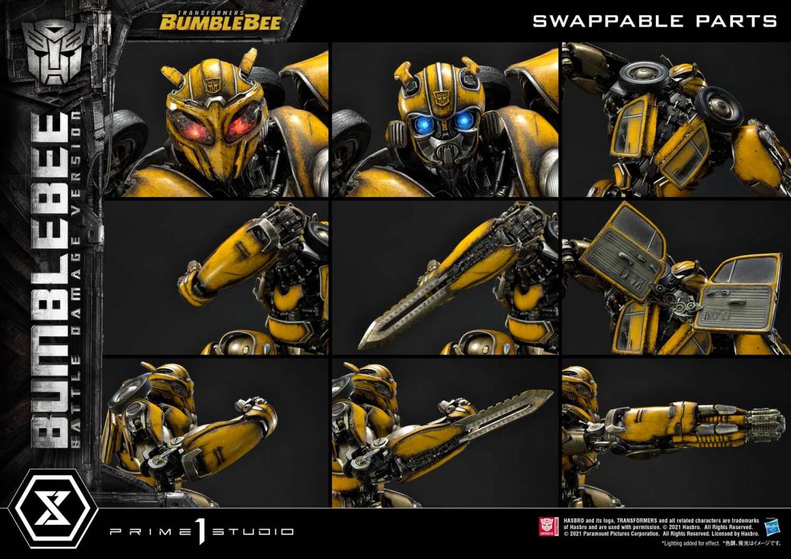 Transformers Bumblebee Battle Damaged Version