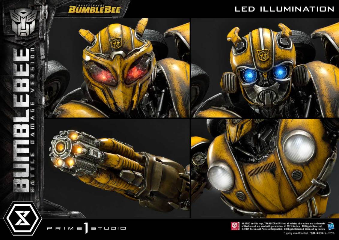 Transformers Bumblebee Battle Damaged Version