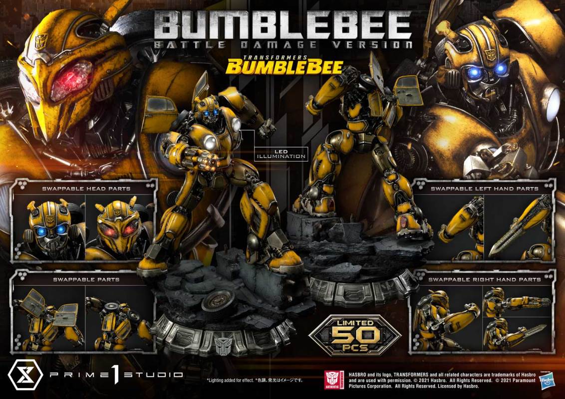 Transformers Bumblebee Battle Damaged Version