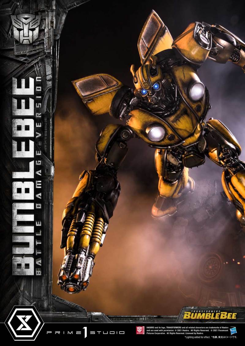 Transformers Bumblebee Battle Damaged Version