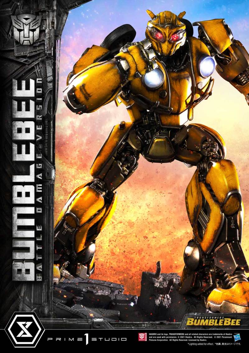 Transformers Bumblebee Battle Damaged Version