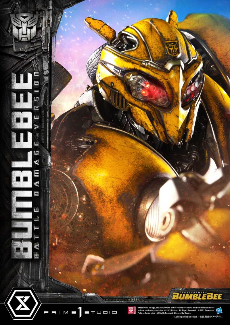 Transformers Bumblebee Battle Damaged Version
