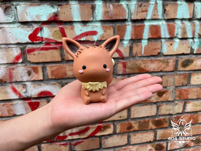 Eevee & Fat Ding - Pokemon