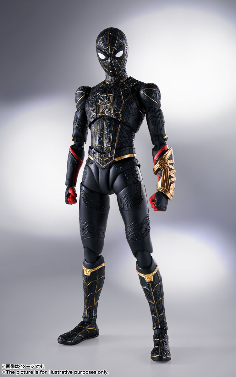 Spider-Man: No Way Home - S.H.Figuarts Spider-Man -Black and Gold Suit-
