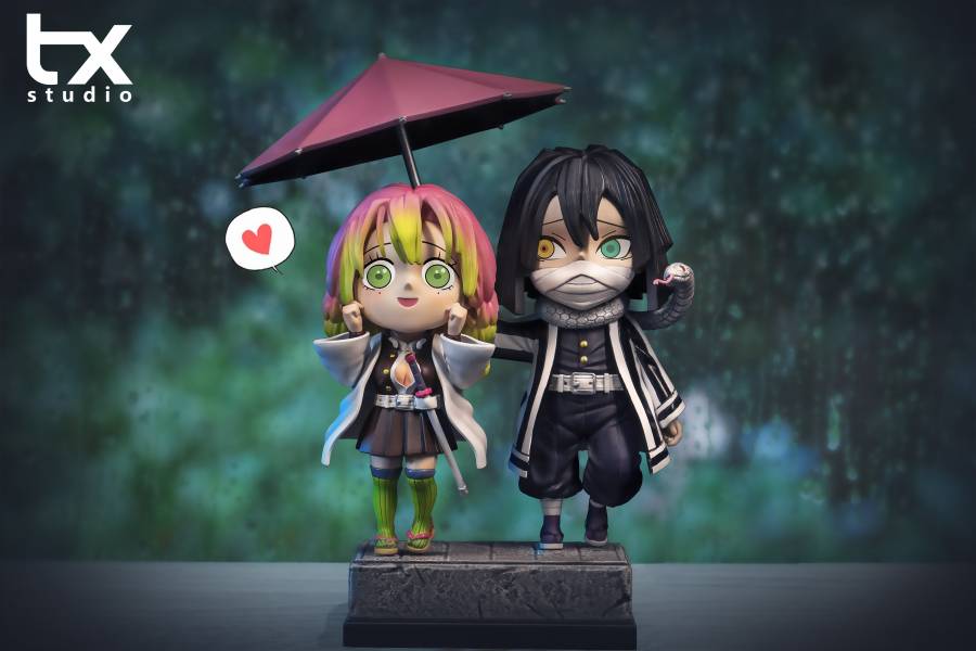 Obanai Iguro & Mitsuri Kanroji - Demon Slayer