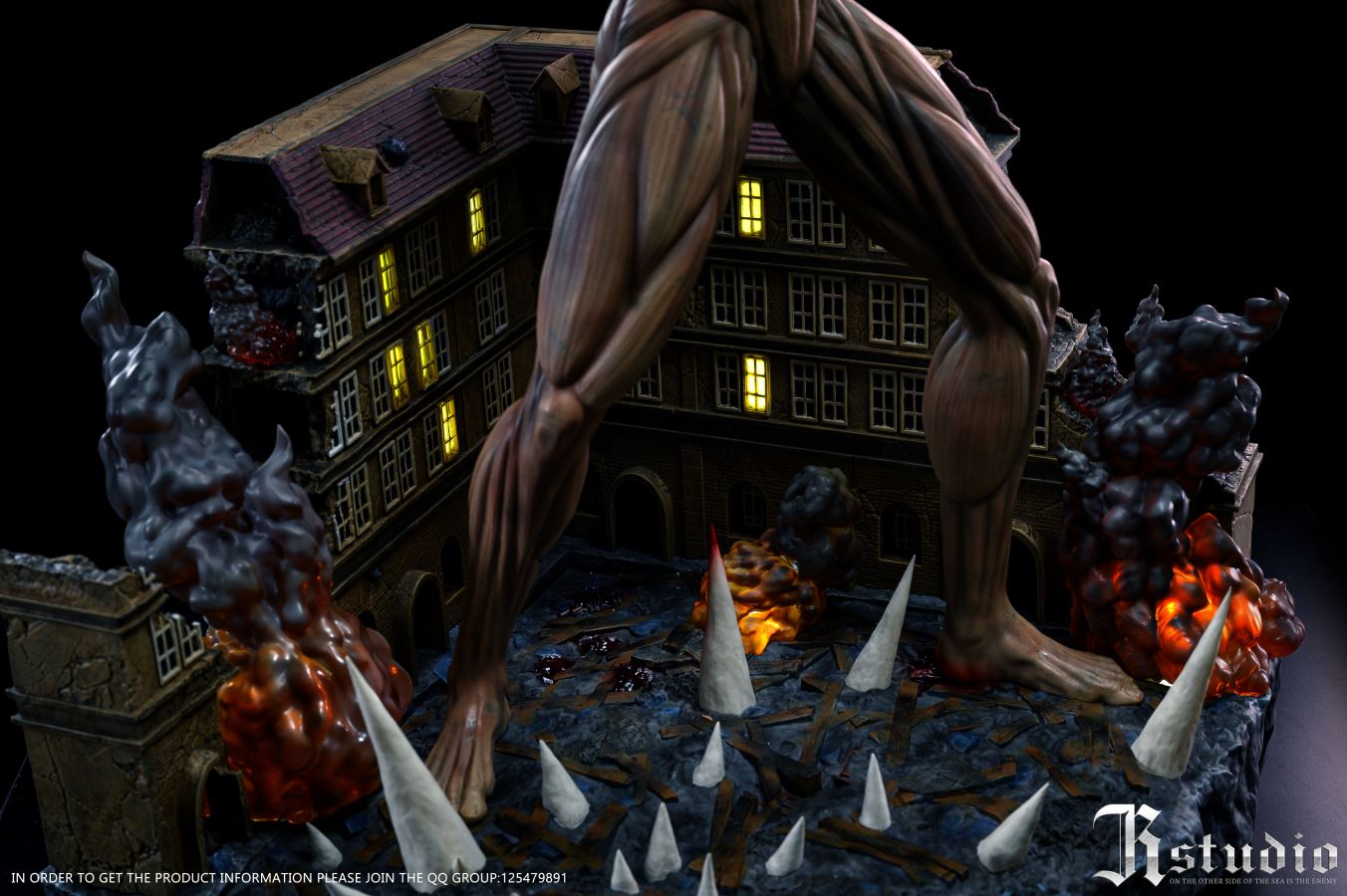 Eren Titan vs Warhammer Titan – Attack on Titan