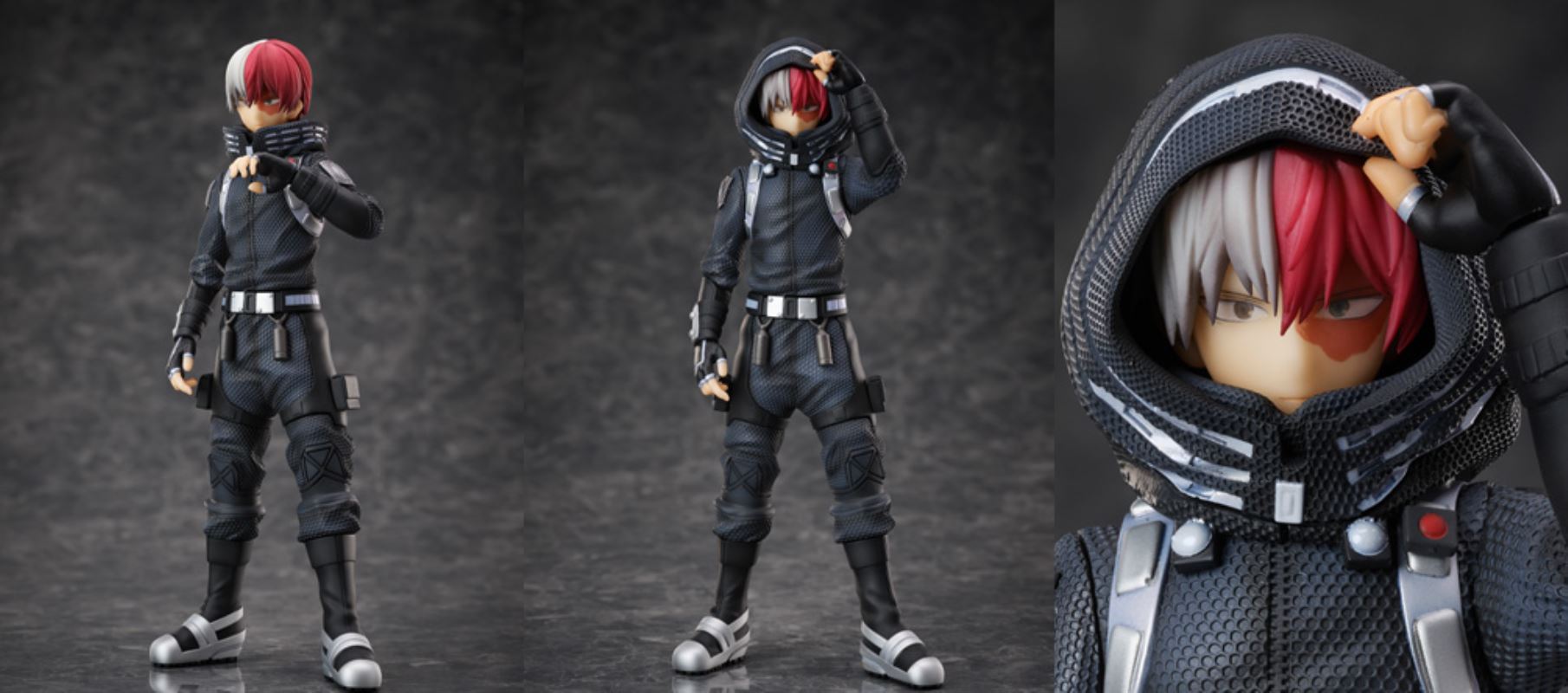 Izuku Midoriya, Katsuki Bakugo & Shoto Todoroki -Stealth Suit Ver.- 1/8