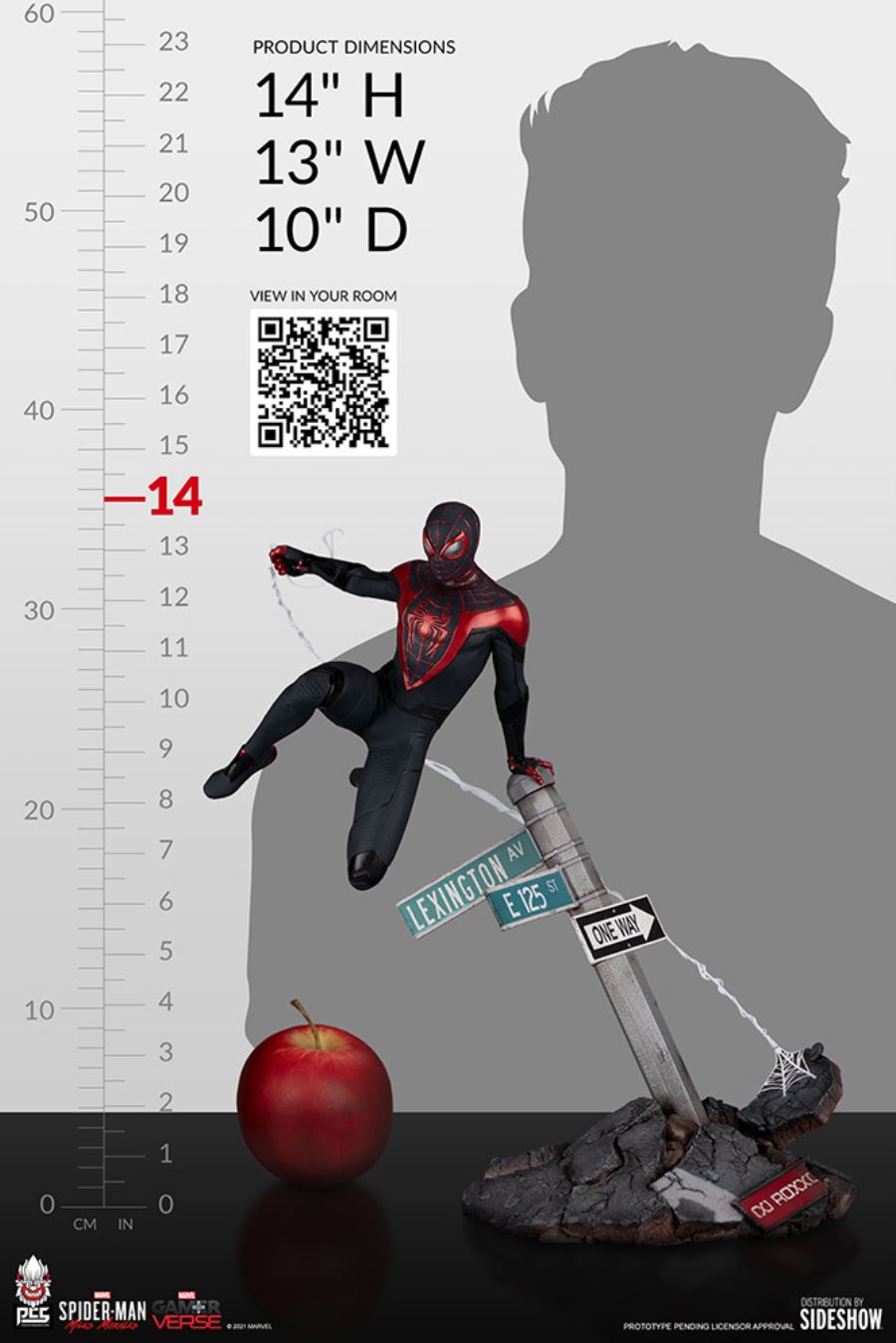 Spider-Man Miles (908548) 1/6