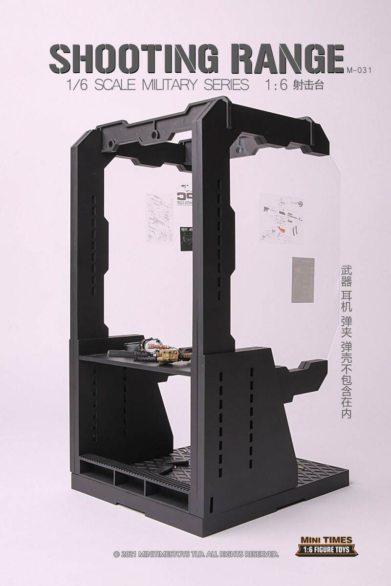 Soldier shooting platform scene 1/6