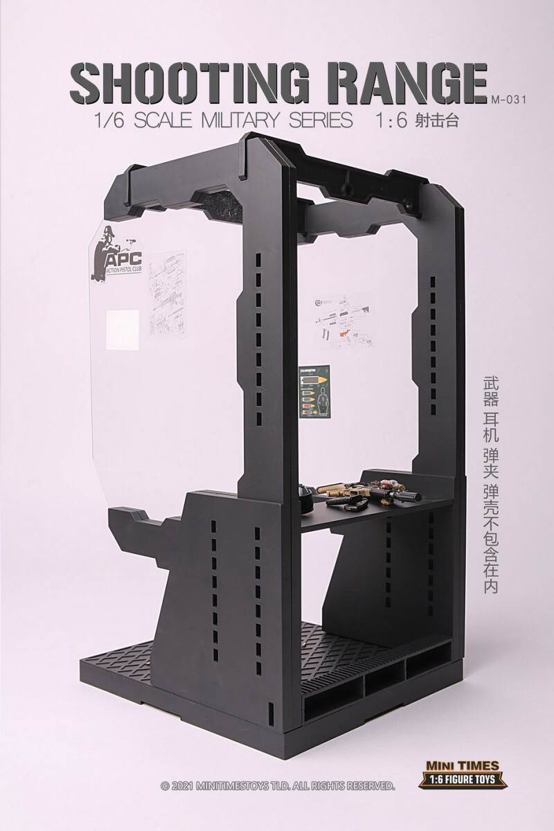 Soldier shooting platform scene 1/6
