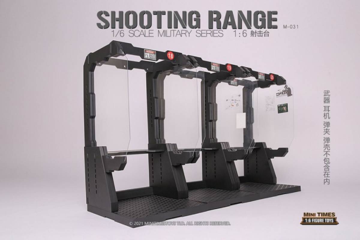 Soldier shooting platform scene 1/6