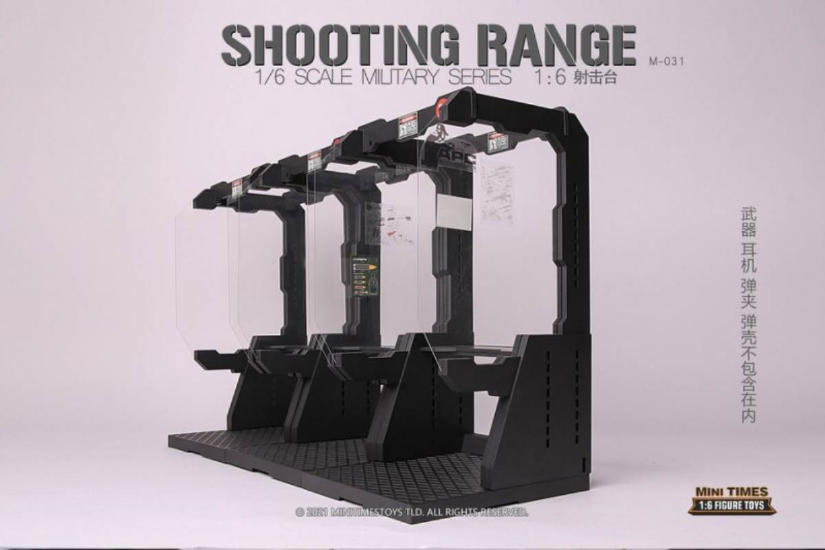 Soldier shooting platform scene 1/6